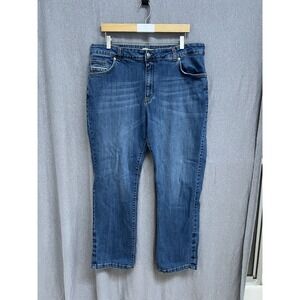 Williams and Kent Italian Stretch Denim Jean Indigo Size 38 x 30 Mens
